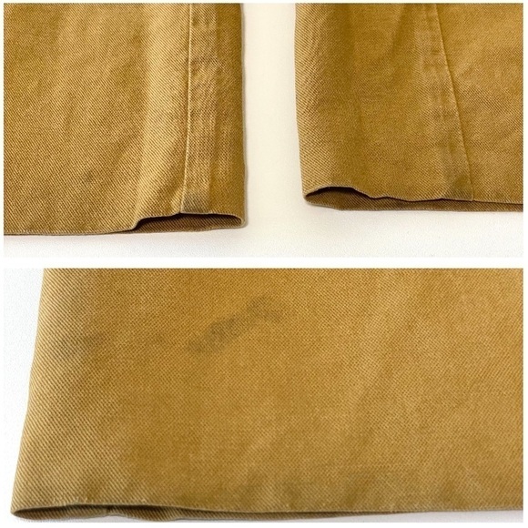 Ulla Johnson Effie Wide Leg Tie Back Apron Jumpsuit Ochre 2 - Picture 14 of 16